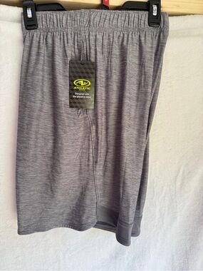 Athletic Grey Performance Shorts
